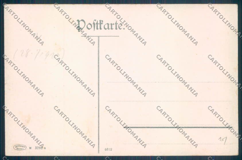 Bolzano Stelvio Solda Santa Gertrude cartolina ZT9813 – retro