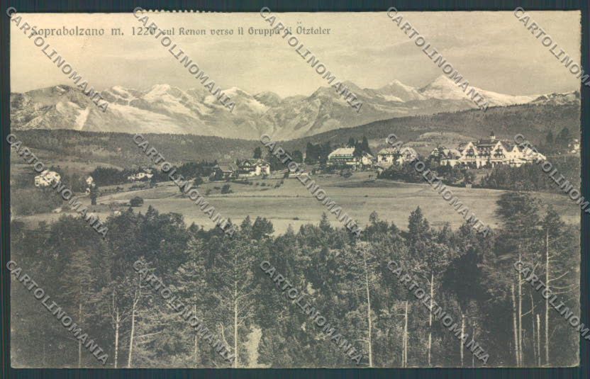 Bolzano Renon Soprabolzano cartolina ZT9841 – fronte