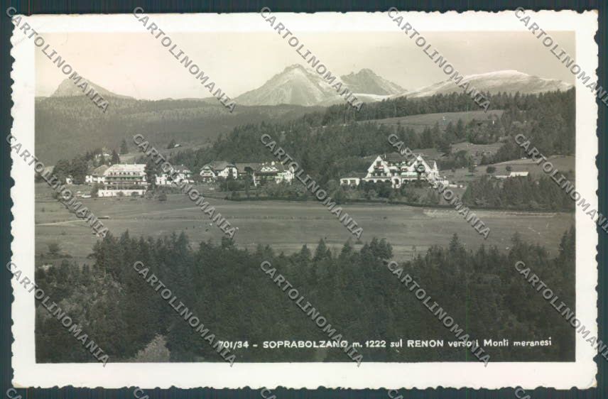 Bolzano Renon Soprabolzano Foto cartolina ZT9845 – fronte