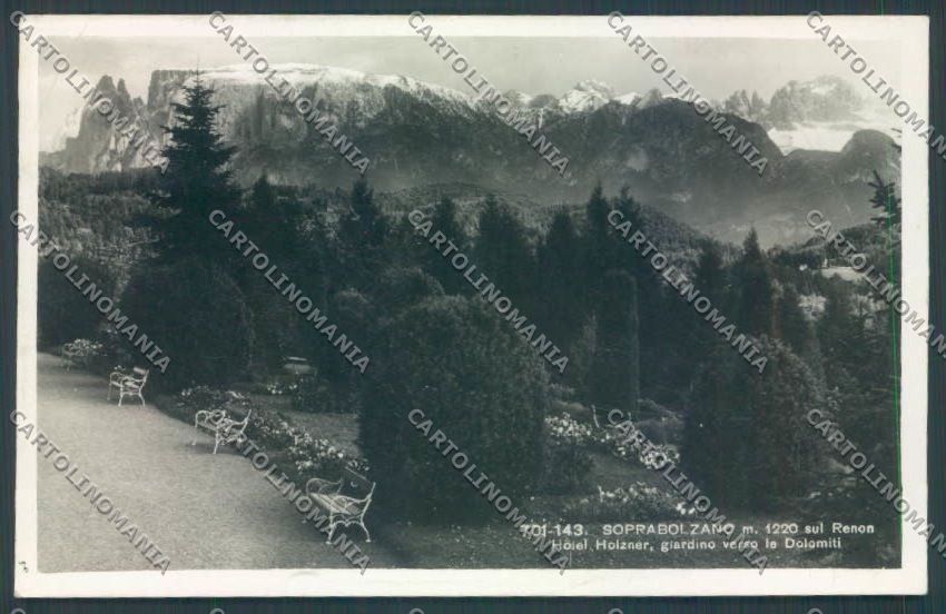 Bolzano Renon Soprabolzano PIEGA Foto cartolina ZT9850 – fronte