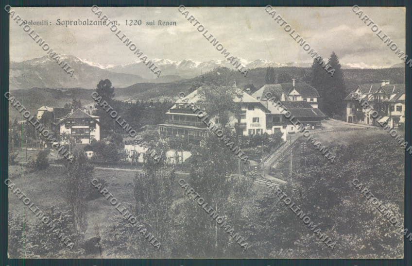 Bolzano Renon Soprabolzano cartolina ZT9852 – fronte