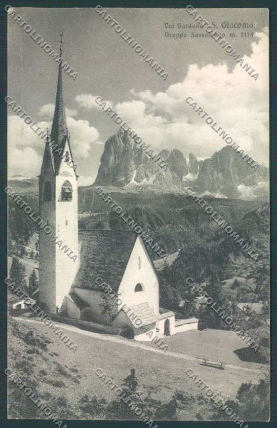 Bolzano Ortisei San Giacomo cartolina ZT9867 – fronte