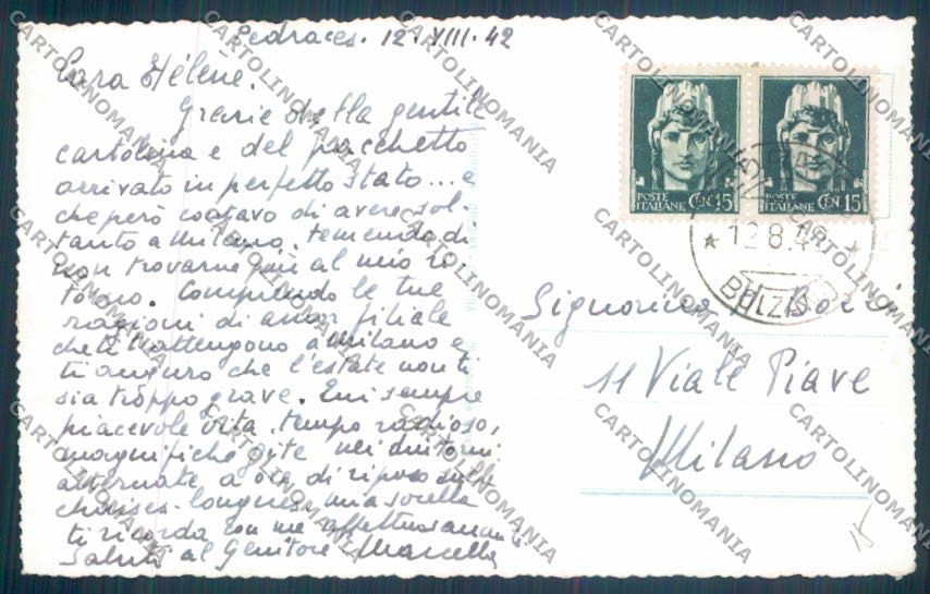 Bolzano San Leonardo in Passiria Foto cartolina ZT9876 – retro