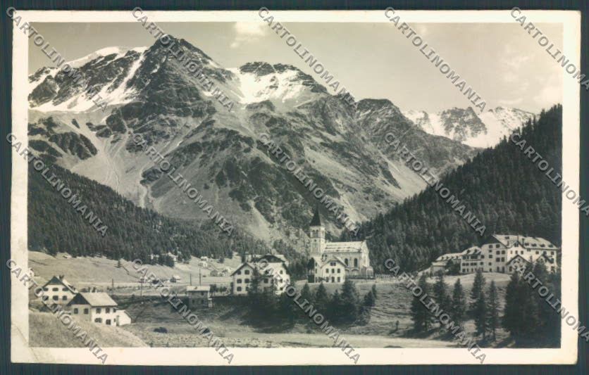 Bolzano Stelvio Solda Santa Gertrude PIEGA Foto cartolina ZT9915 – fronte
