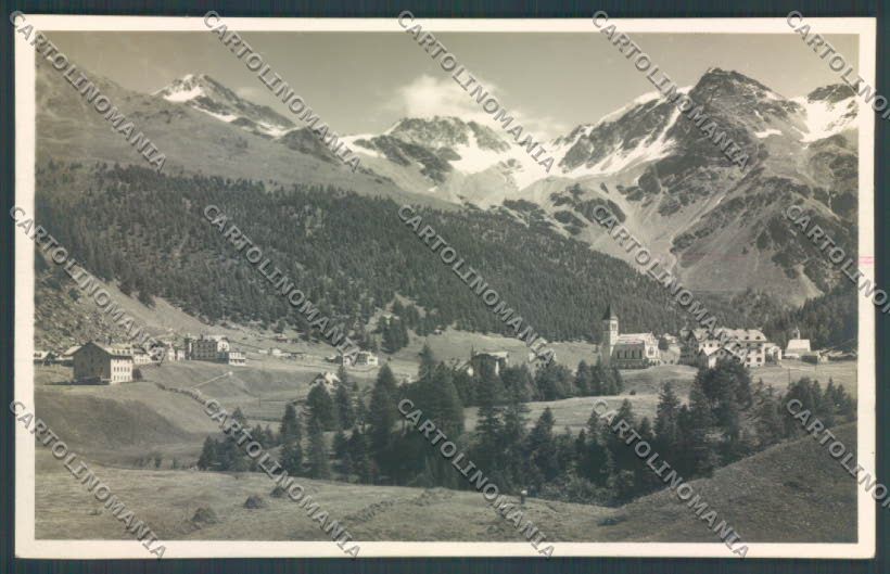 Bolzano Stelvio Solda Santa Gertrude Foto cartolina ZT9917 – fronte