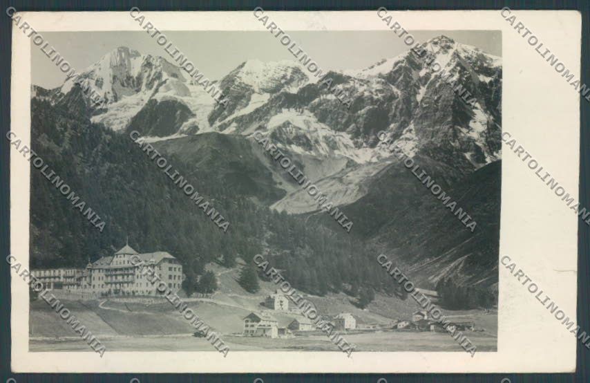 Bolzano Stelvio Solda Santa Gertrude Foto cartolina ZT9918 – fronte