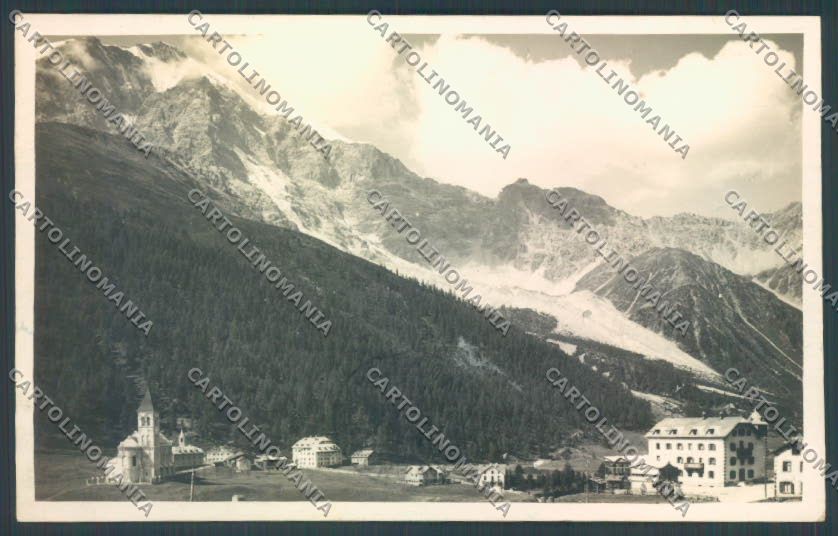 Bolzano Stelvio Solda Santa Gertrude Foto cartolina ZT9919 – fronte