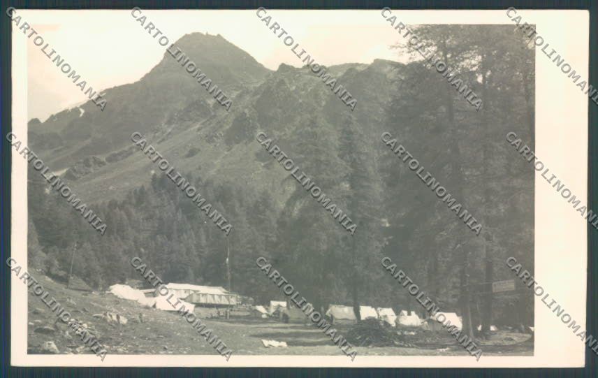 Bolzano Stelvio Solda Santa Gertrude Campeggio CAI Foto cartolina ZT9923 – fronte