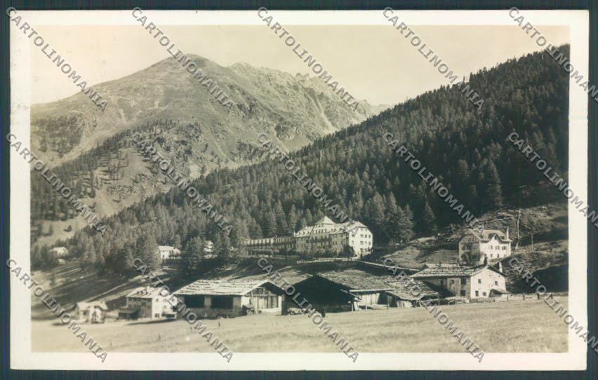 Bolzano Stelvio Solda Santa Gertrude Foto cartolina ZT9924 – fronte