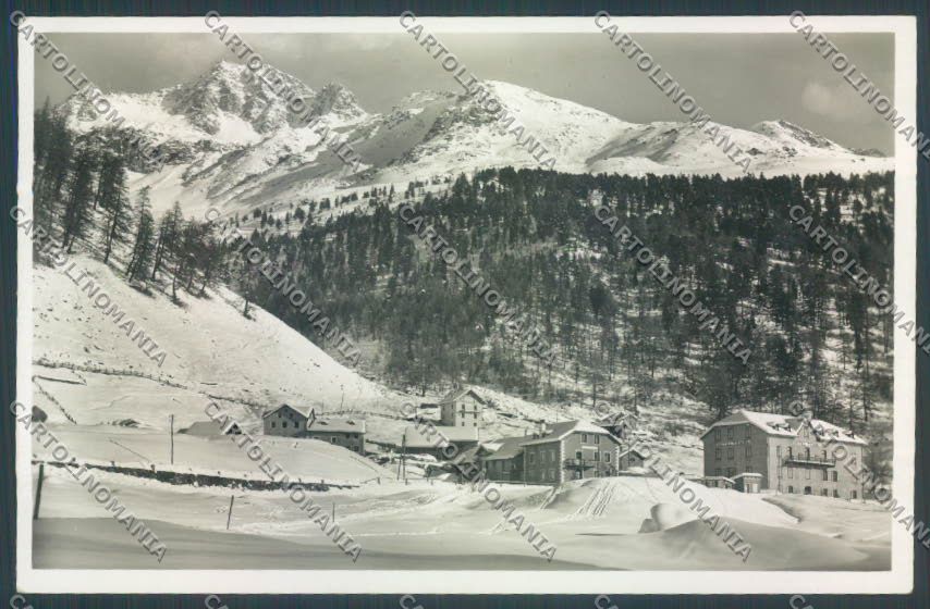 Bolzano Stelvio Solda Santa Gertrude Nevicata Foto cartolina ZT9925 – fronte