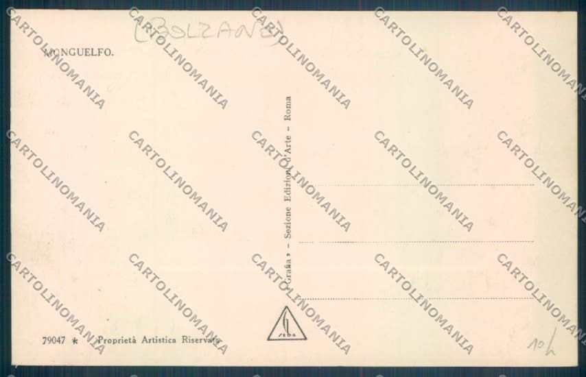 Bolzano Monguelfo Foto cartolina ZT9961 – retro
